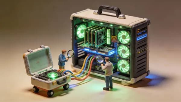 768 ГБ видеопамяти в чемодане: как энтузиаст собрал мобильный AI-сервер