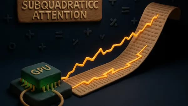 Субквадратичное внимание: 76 токенов/с на 10 миллионах контекста на одной GPU