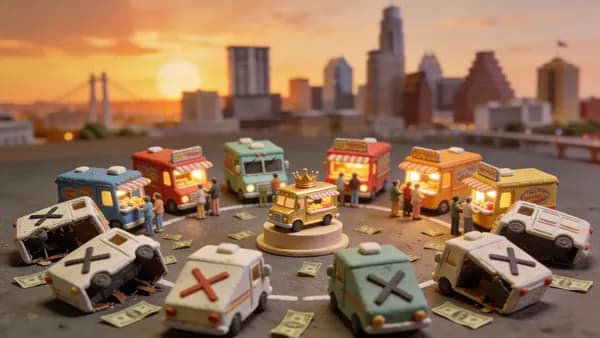 12 нейросетей получили по $2 000 на фудтрак — выжили четыре