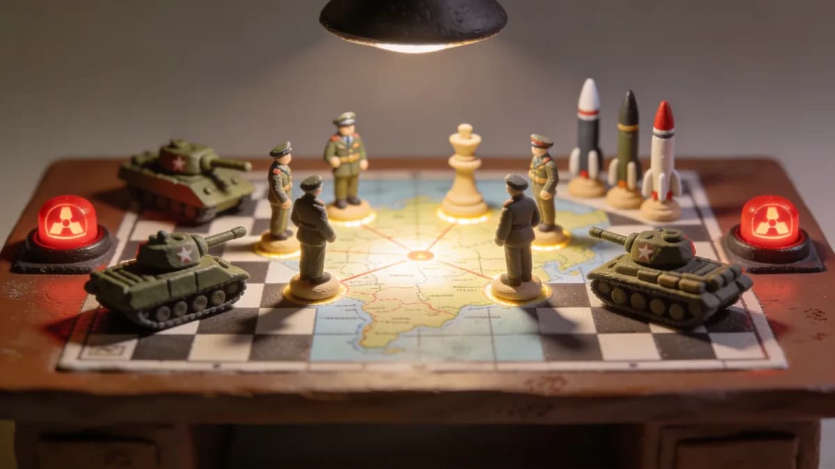 AI выбирает ядерное оружие в 95% военных симуляций