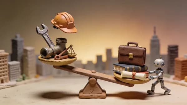 «Сантехники будут зарабатывать больше юристов»: как AI переворачивает рынок труда