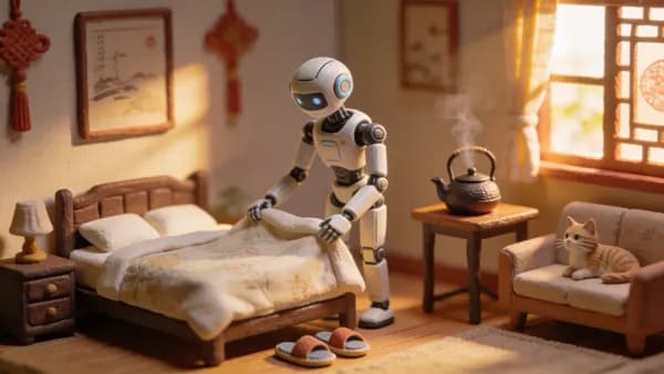 Unipath поселила робота в китайские квартиры