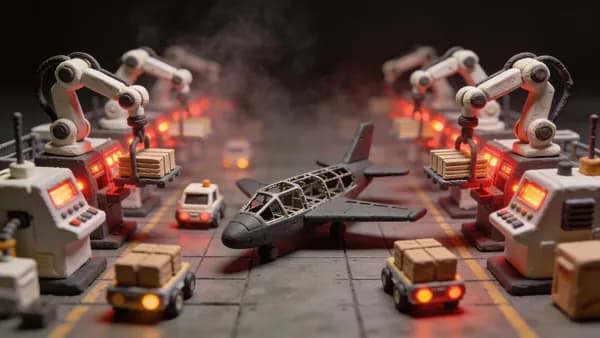 Китайская «тёмная фабрика» собирает J-20 почти без людей: +150% к выработке