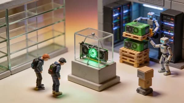 Видеокарты уехали на паллетах: RTX 5090 исчезла из розницы США