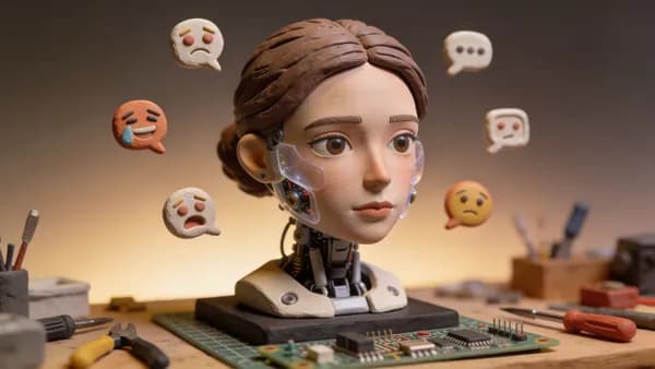 Роботы AheadForm научились хмуриться и улыбаться как люди