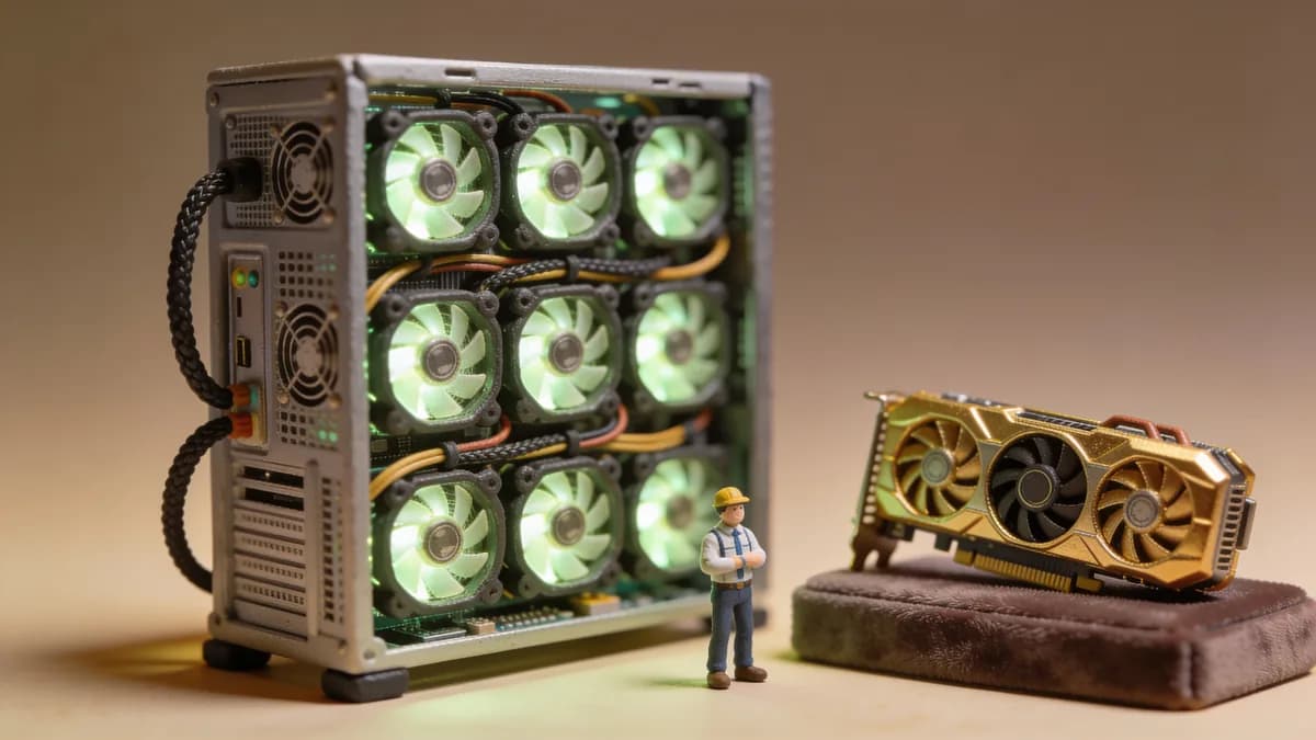 768 ГБ VRAM дешевле одной RTX 6000: сборка на майнинг-картах