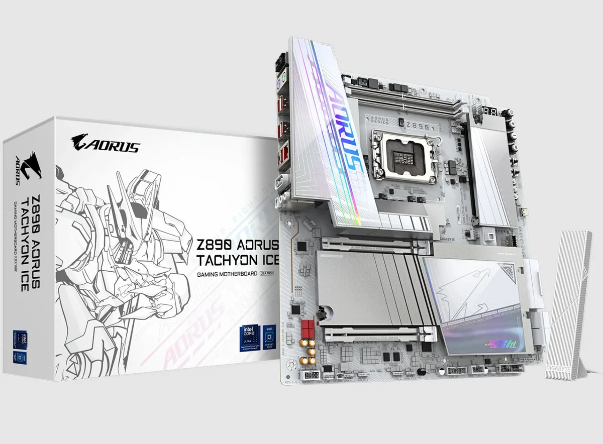 Z890 AORUS Tachyon ICE CQDIMM Edition