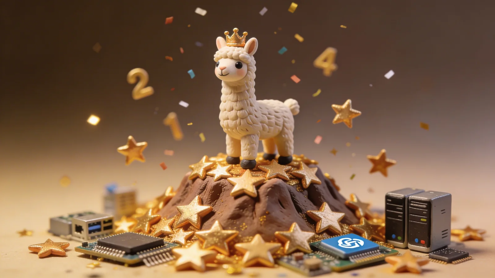 llama.cpp достиг 100 000 звёзд на GitHub: веха, определившая движение ...